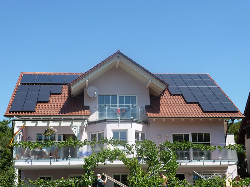 Full-Black mit Gaube beidseitig